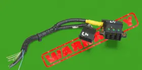 Fiat 284954 14-2019 500l Left Driver Seat Wire Plug Connector Harness Pig Tail Oem
