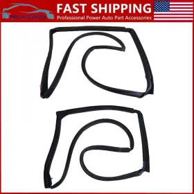 Fmd-autoparts Wss00752 2pcs For 2007-2018 Jeep Wrangler Jk Front Door Weatherstrip Seal Lh Rh Set New Fmd-autoparts Wss00752 2pcs For 2007-2018 Jeep Wrangler Jk Front Door Weatherstrip Seal Lh Rh Set New