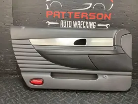 Ford 1w6z7623943aaa 2002 Thunderbird Front Driver Left Lh Inside Interior Door Trim Panel Black