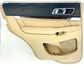 Ford 205-05186pl 2016-2019 Explorer Driver Lh Rear Door Trim Panel Tan Platinum Model Oem Ford 205-05186pl 2016-2019 Explorer Driver Lh Rear Door Trim Panel Tan Platinum Model Oem