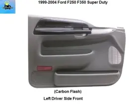 Ford 2c3z2523943cab 99 00 01 02 03 04 F250 F350 Left Front Interior Door Trim Panel