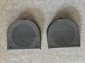 Ford 403000e41 1983 Mustang Convertible Door Speaker Covers Black Pair Oem 83 Ford 403000e41 1983 Mustang Convertible Door Speaker Covers Black Pair Oem 83