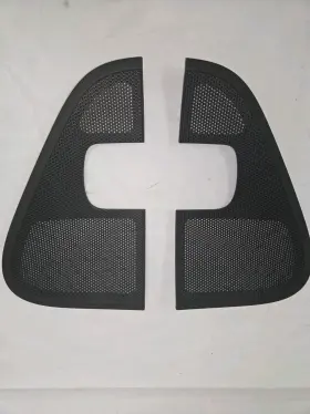 Ford 5l34-15601b48-bbc 2004-08 F150 Lt And Rt Front Door Speaker Covers Grilles Grey Oem Fomoco Ford 5l34-15601b48-bbc 2004-08 F150 Lt And Rt Front Door Speaker Covers Grilles Grey Oem Fomoco