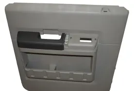 Ford 8c34-2627407-be1evu 2008-2016 F250 Driver Rear Door Panel Crew Cab Stone Gray Oem Left