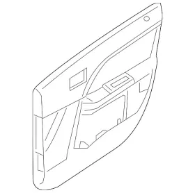 Ford 9g1z-5423942-aa Genuine Door Interior Trim Panel