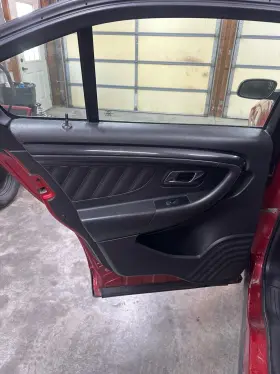 Ford Ag1z5427407ca 2010 Taurus Sho Driver Rear Interior Door Trim Panel Carbon Fiber Accent