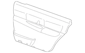 Ford Aw1z-5427406-ad Genuine Door Trim Panel Ford Aw1z-5427406-ad Genuine Door Trim Panel