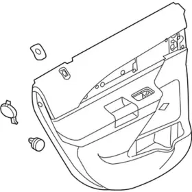 Ford Ba1z-7827407-bb Genuine Panel Assembly Door Trim Ford Ba1z-7827407-bb Genuine Panel Assembly Door Trim