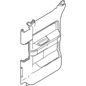 Ford Bl3z-1827407-ca Genuine Door Interior Trim Panel