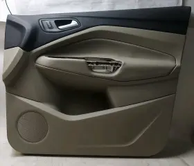Ford Cj5z7823942ca 13-16 Escape Right Front Rf Passenger Side Door Panel Beige With Lock Switch Oem