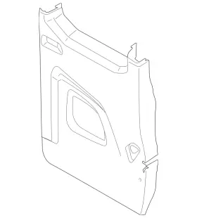 Ford Ck4z-6145220-am Genuine Lower Trim Panel