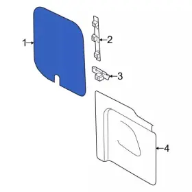 Ford Ck4z-6145220-c Genuine Upper Cover