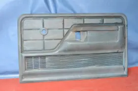 Ford D3tb-1023890-aw-rh Vtg 1973-79 Truck F150 F250 Bronco Rh Blue Plastic Door Panel D3tb-1023890