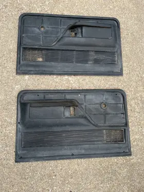 Ford D5tb-1023891-aw 1973-1979 F-150 350 Truck Door Panels Pair Black Oem Ford D5tb-1023891-aw 1973-1979 F-150 350 Truck Door Panels Pair Black Oem