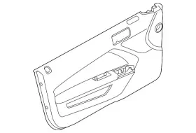 Ford Dr3z-6323943-cm Genuine Door Trim Panel Ford Dr3z-6323943-cm Genuine Door Trim Panel