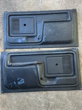 Ford E2tb-1023891-aw 1980-1986 F Series Bronco Front Door Panels Blue Pair Driver Passenger Ford E2tb-1023891-aw 1980-1986 F Series Bronco Front Door Panels Blue Pair Driver Passenger