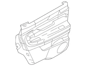 Ford Ee9z-7427407-aa Genuine Door Trim Panel Ford Ee9z-7427407-aa Genuine Door Trim Panel