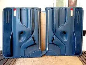 Ford F2ts-3527406-bew 1992-1997 Light Blue/lapis Xlt Deluxe Door Panels -obs Bronco F150 F250 F350