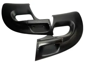 Ford F57b-1023713af 1994-2011 Ranger Lh Driver And Rh Passenger Door Handle Trim Panel Black