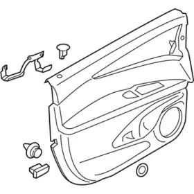 Ford Fa1z-7823942-be Genuine Door Trim Panel Ford Fa1z-7823942-be Genuine Door Trim Panel