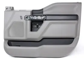 Ford Fl3z-1823942-ma Oem Front Door Trim Panel For F150 Xl Gray