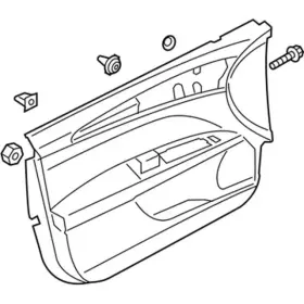 Ford Fs7z-5423942-ga Genuine Door Interior Trim Panel