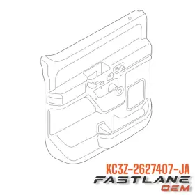 Ford Kc3z-2627407-ja 2019 F-350 Super Duty Rr Door Lh Trim Panel New Oem Ford Kc3z-2627407-ja 2019 F-350 Super Duty Rr Door Lh Trim Panel New Oem