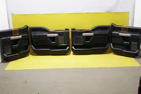 Ford Kl3b1627406cd 2019-2020 F-150 Oem Front Rear Door Interior Trim Panel Set