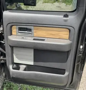 Ford Truck 205.fd8511 F150 2011 Rear Door Trim Panel Black Wood Combo 767456