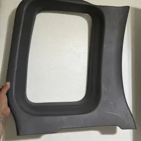 Ford Truck Xl34-1825509-aew 97-03 F150 Super Cab Left Rear Upper Door Panel Trim Oem Grey