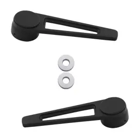 Forever Sharp Fs22600b Aluminum Door Handle Set - Matte Black Finish Forever Sharp Fs22600b Aluminum Door Handle Set - Matte Black Finish