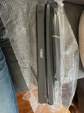 Fujita Engineering Feed-43 Feed Carbon Fiber Door Sill Scuff Plate L&r 93-02 Mazda Rx7 Fd3s Fujita Engineering Feed-43 Feed Carbon Fiber Door Sill Scuff Plate L&r 93-02 Mazda Rx7 Fd3s