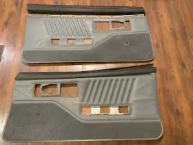 General Motors 17925063 82-92 Camaro Firebird Trans Am Driver And Passenger Door Panels Grey Original Gm General Motors 17925063 82-92 Camaro Firebird Trans Am Driver And Passenger Door Panels Grey Original Gm