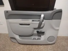 General Motors 22818466 Gmc Sierra Chevrolet Silverado Driver Front Door Gray Interior Trim Panel Lh Oem