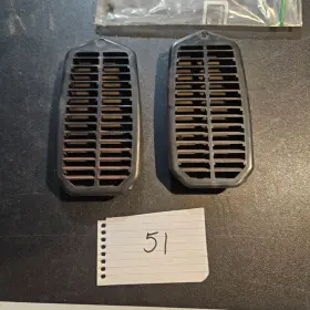 General Motors Gm 1654747 1969-1980 Chevelle Nova Cutlass 442 Door Jamb Vent Trim Regal Grand Am