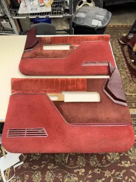 Genuine Oem Gm 52365126 88-94 Chevy Silverado Sierra Set Door Panels Red/maroon Genuine Oem Gm 52365126 88-94 Chevy Silverado Sierra Set Door Panels Red/maroon