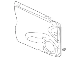 Gm 12483275 Genuine Door Trim Panel Gm 12483275 Genuine Door Trim Panel