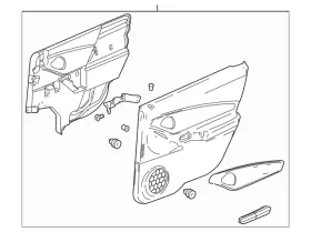 Gm 15932373 Genuine Trim