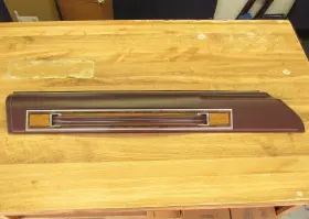 Gm 20155632 1980-1983 Cadillac Seville Left Front Door Pull Handle / Trim Assembly Claret Gm 20155632 1980-1983 Cadillac Seville Left Front Door Pull Handle / Trim Assembly Claret