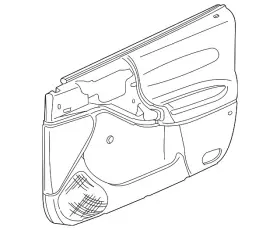 Gm 22689068 Genuine Door Trim Panel Gm 22689068 Genuine Door Trim Panel