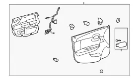 25777848 GM Door Panel Malibu
