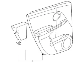 Gm 25888558 Genuine Door Trim Panel Gm 25888558 Genuine Door Trim Panel