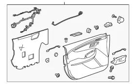Gm 84066909 Genuine Door Trim Panel Gm 84066909 Genuine Door Trim Panel
