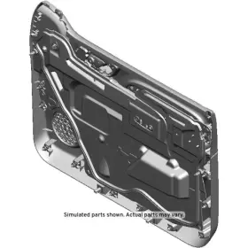 Gm 84127286 Genuine Light Titanium Front Driver Side Door Trim Panel Gm 84127286 Genuine Light Titanium Front Driver Side Door Trim Panel