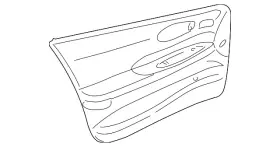 Gm 88897392 Genuine Door Trim Panel Gm 88897392 Genuine Door Trim Panel