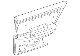 Gm 88953770 Genuine Door Trim Panel Gm 88953770 Genuine Door Trim Panel