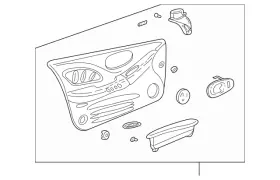 Gm 89039626 Genuine Trim Panel Assembly