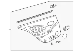 Gm 89039641 Genuine Trim Panel Assembly Gm 89039641 Genuine Trim Panel Assembly
