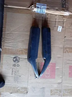 Gm 9666122 1974-1981 Camaro Firebird Door Panels Pair Arm Rest Original Oem Blue