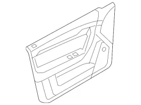 Gm 96956685 Genuine Door Trim Panel